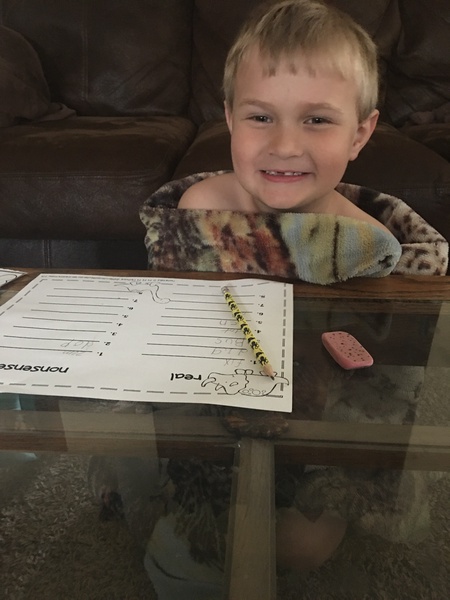 KinderWolfePack's tweet photo. The Dinosaur Digger Game was so fun last week!  We practiced blending CVC words and determining if they were real or nonsense! https://t.co/XUAGIs0ofO