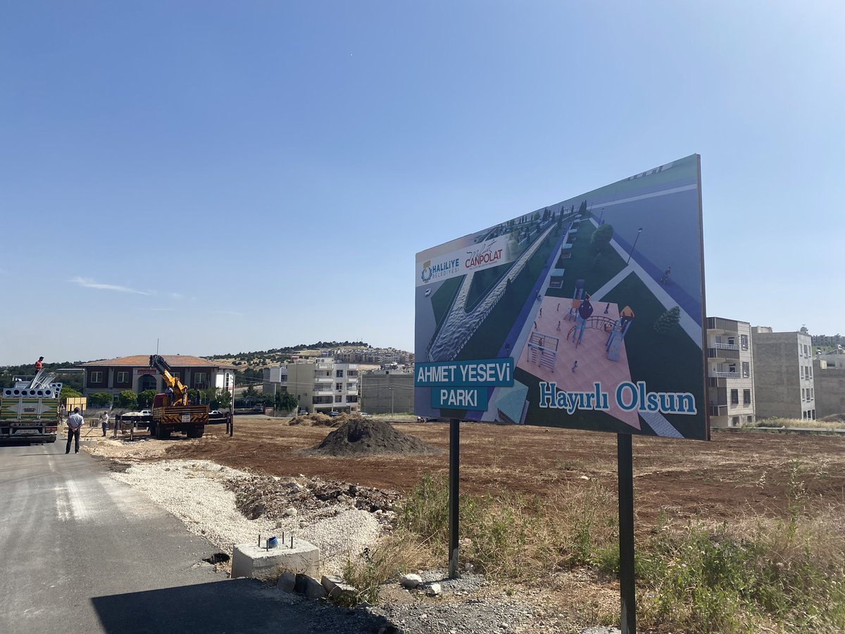 MangalSerdar's tweet photo. Her Gün Daha Güzel Haliliye İçin
Her Gün Daha Yeşil Haliliye İçin..🌴🌳
@mcanpolatnet Başkanımızın ve @eminaslan1980 Başkanımızın Direktifleri ile Haliliyemizi Yeni Parklarla  Donatıyoruz.@MehmetDolap_md @imammkara @Aacar63 @MGmustafagezer https://t.co/kwss7VimUQ