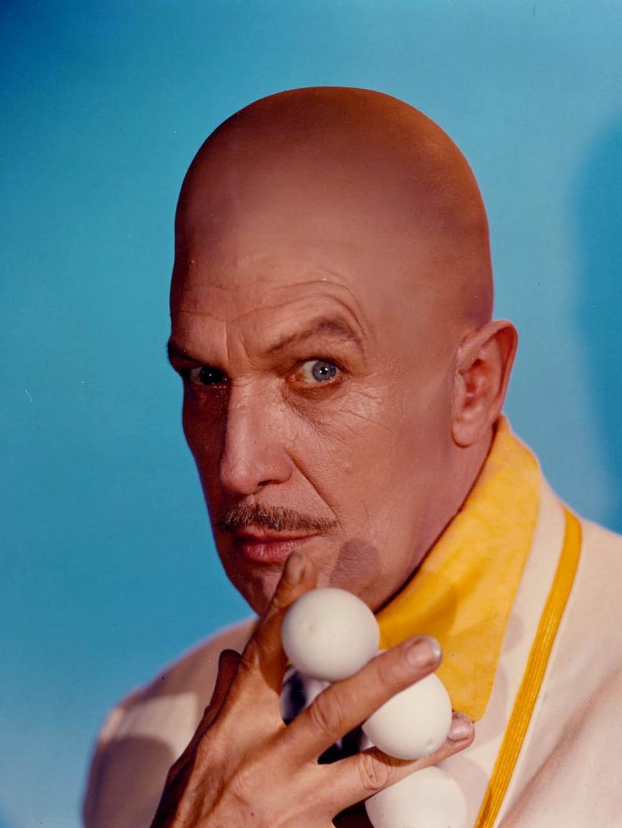 One of Vincent Prince's favourite roles was the villain Egghead in the Batman TV series. After the end of one take Price started throwing eggs at Adam West and Burt Ward. When asked to stop he shouted, "With a full artillery? Not a chance!" A full food fight then erupted.