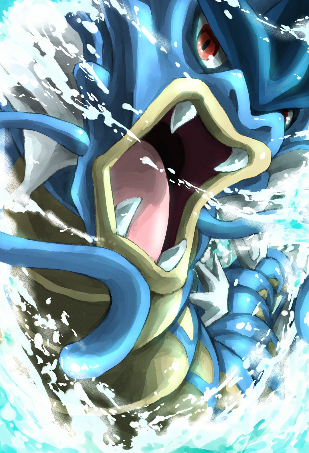 タルトタタン 215 400 No 145 きょうあくポケモン ギャラドス Gyarados たきのぼり タルトの毎日ポケモン図鑑 T Co Jupbkfs0gy Twitter