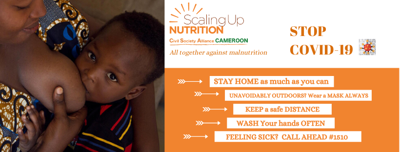 We can't afford heightening the spread.
We fight #COVID19, we reduce the risk of worst #malnutrition figures in 🇨🇲 and the 🌍

#SimpleMeasures #SaveLives 
<a href="/SUNCSN/">SUN Civil Society</a> <a href="/SUN_Movement/">Scaling Up Nutrition (SUN) Movement</a>