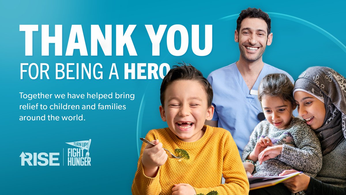 Today we say THANK YOU to all of the Heroes making sure families have the food and resources they need during #COVID19. Show your support by sharing a message of thanks. #ThankAHero #ThankAHungerHero #TurnUpFightHunger #DiscoveryRISE