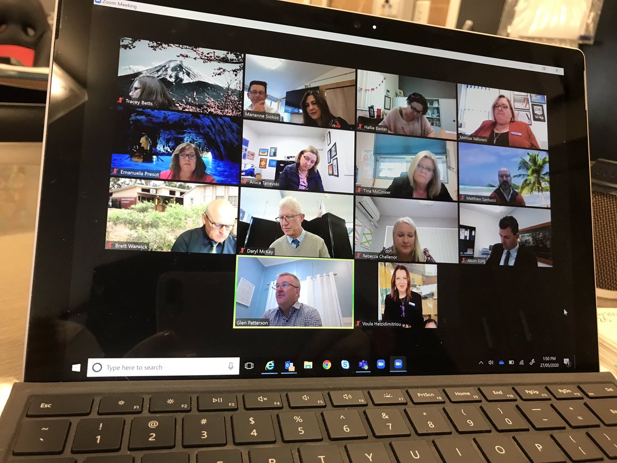 <a href="/GovernorPs/">Governor Philip King PS</a> with Principal Jason Corcoran this afternoon zooming with the team and took the opportunity to talk with students &amp; parents at gate duty pickup... schools are the best places!! #CowpastureNetwork