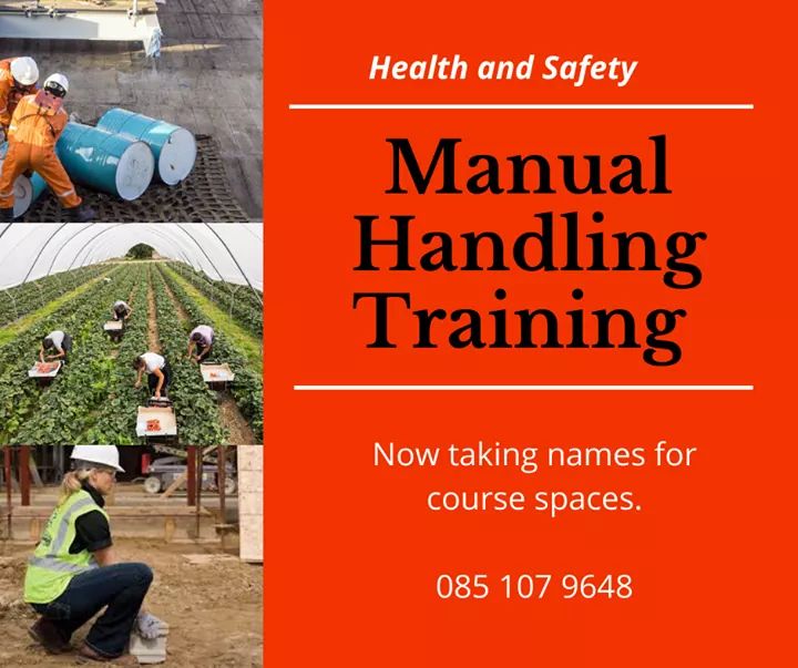 centraltrain18's tweet image. ❗️Need to update your MANUAL HANDLING❗️
💥Now taken names for our Manual Handling courses in Kilkenny city , Waterford city and South Tipperary💥.
Full Courses will be completed when restrictions are lifted 😁👌
☎️PM our page or call us to book a space.
#healthandsafety #courses
