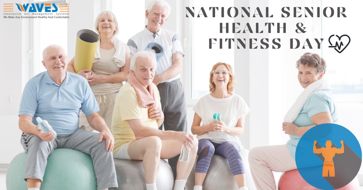 Wavesaircon's tweet photo. Let's spread the importance of the body fitness of senior adults on this #NationalSeniorHealthandFitnessDay and help them to lead an enjoyable and stress-free life. 

#HealthyLiving #seniors #fitnesslife #healthyseniors #wavesaircon #HealthandWellbeing #healthandfitnessday https://t.co/6r4MIrvtrr