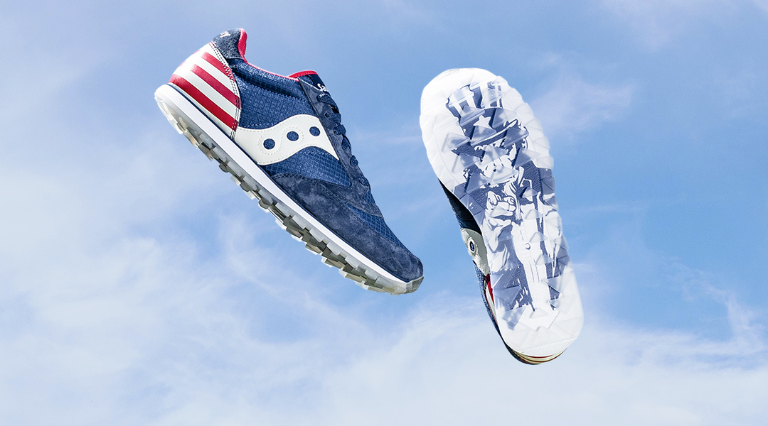 saucony stars and stripes low pro