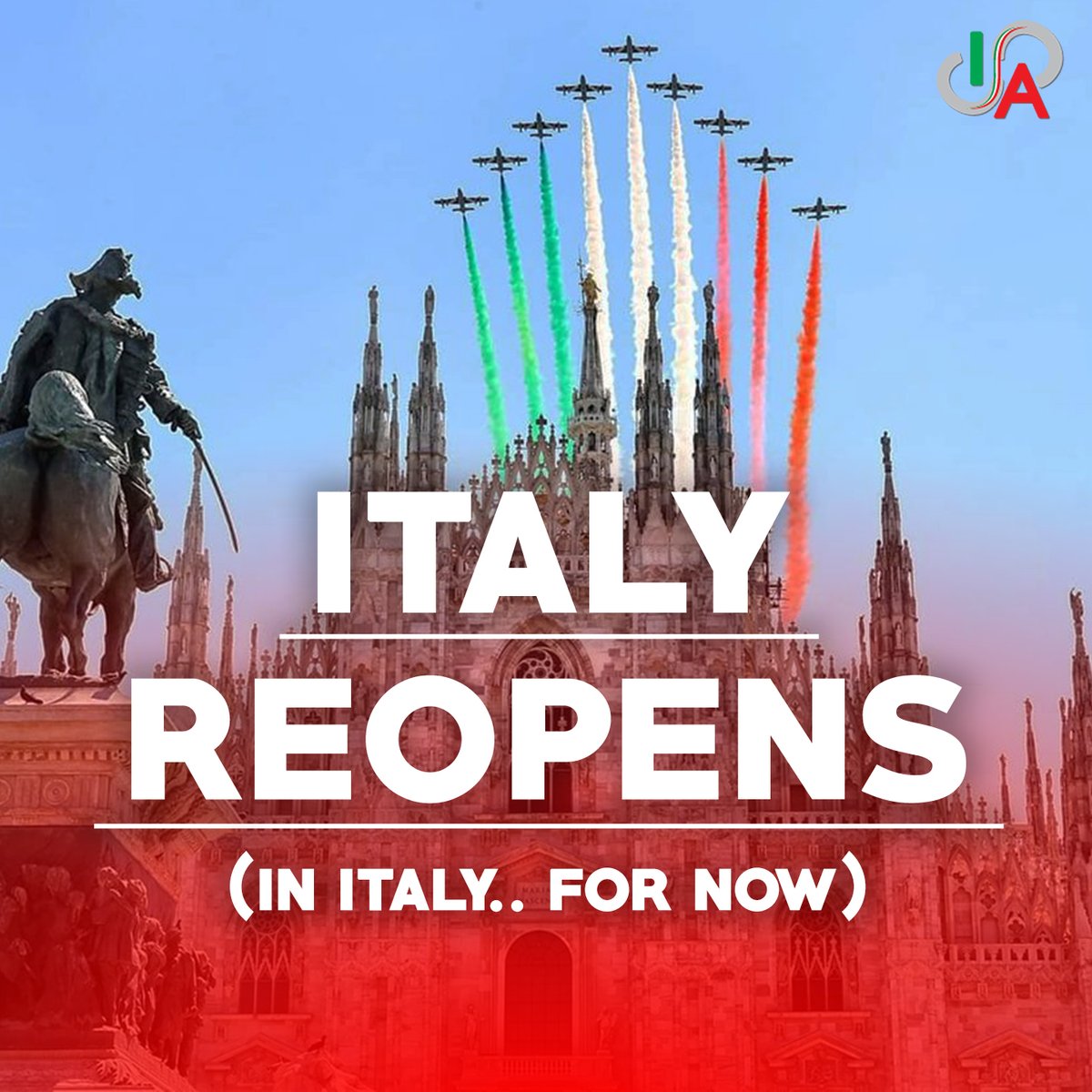"Those who love Italy must be allowed to return to enjoy it, in compliance with governmental and regional guidelines."
continue here: bit.ly/3c611zB
#Summer2020 #Italy #Tourism #Italia #USA #Chicago