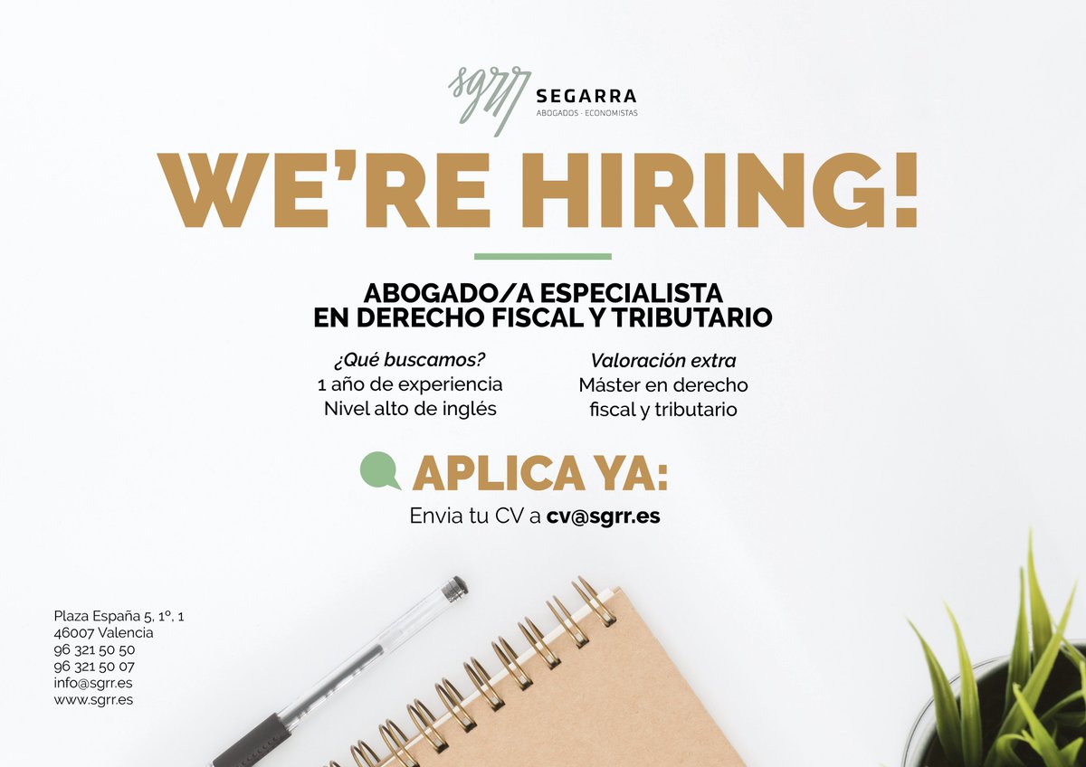 Segarra Abogados y Economistas tweet media