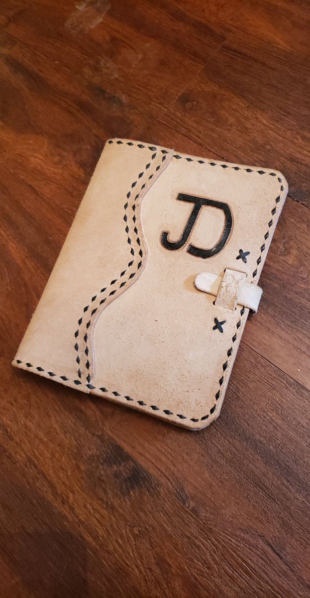 CoGrindstone's tweet photo. You can never go wrong with some simple buckstitch on a day planner https://t.co/IC5kOnd0IP