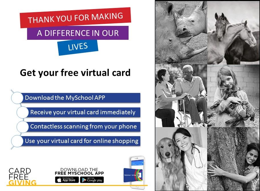 TheAlmondTreeSA's tweet photo. Make a difference to what matters most to you by downloading the #myschool app TODAY and start swiping immediately. Vulnerable children, animals and suffering communities all need your support. Every swipe counts! #makeadifference #giveback #everyswipecounts https://t.co/baO5Tba9UL