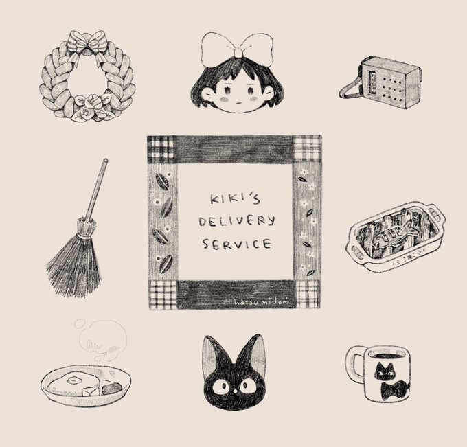 Rewatched kiki delivery's service awhile ago, my thoughts towards it changing time to time. Is fun to learn how much I have growth from a same movie after some years ♡ I love the vibes and background setting so much still, especially the food scene as always! 