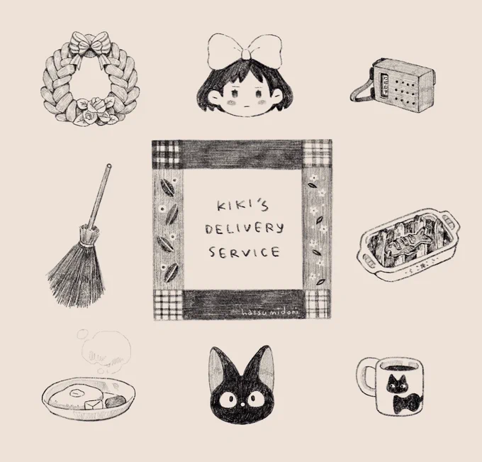 Rewatched kiki delivery's service awhile ago, my thoughts towards it changing time to time. Is fun to learn how much I have growth from a same movie after some years ♡ I love the vibes and background setting so much still, especially the food scene as always! 