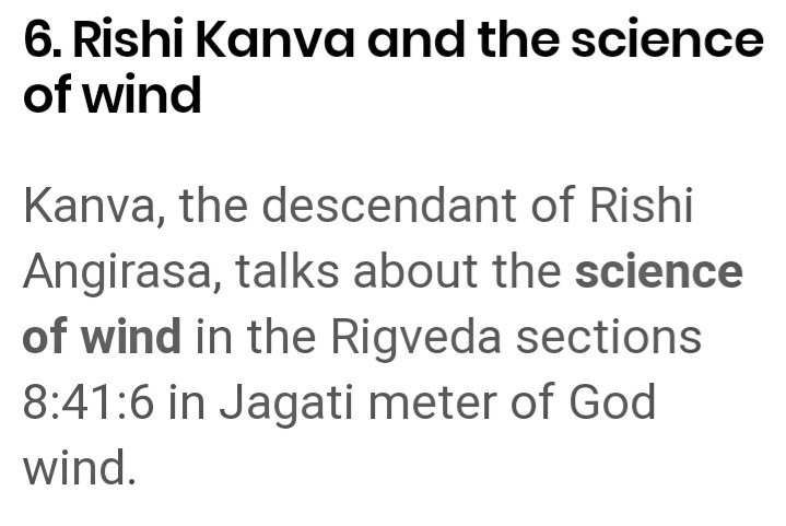 Oh god.... Rg ved has science in it!!!!!!