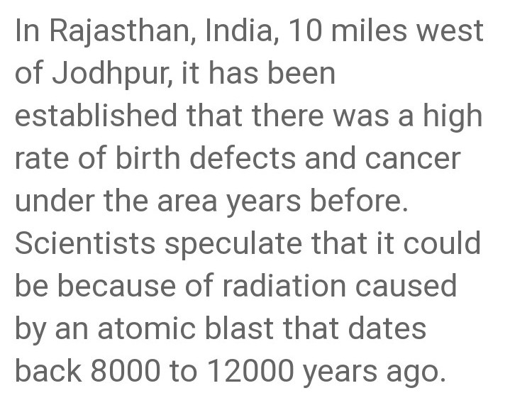 I said yestarday that nukes were used In Mahabharata... Wat u know isn't science...its beyond... So nukes were used... Proof is here