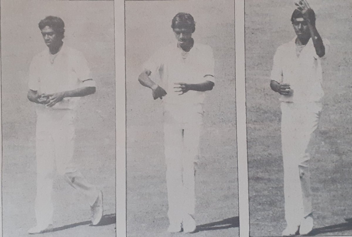 SaikiaArup's tweet photo. #MeAt18
#MeWith12for181 
Ind v Eng @ Mumbai 1984 @LaxmanSivarama1 
18 wickets in the first three innings of the series. We still found a way to lose. https://t.co/ahQTVm7bUF