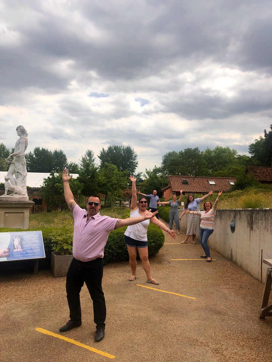 Happy day 😀 We have a few of our team back from furlough. 

And we are ready to reopen tomorrow for members. See you all soon!

painshill.co.uk/visiting-pains…