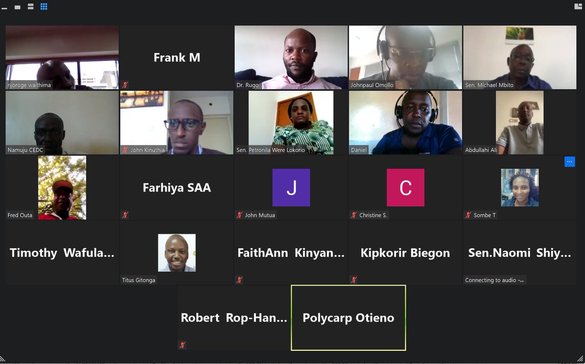 Senate of Kenya tweet media