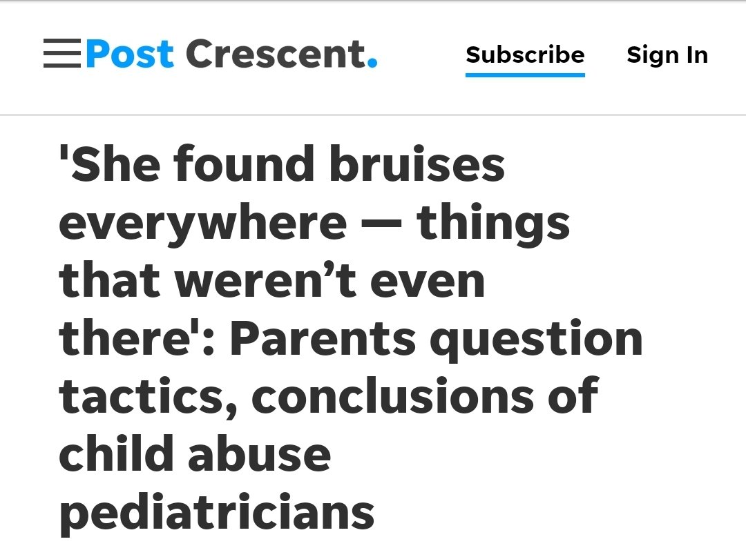 Another thing: the lead author of that study was just under investigation for allegedly pressuring colleagues to find abuse that wasn't there.She then left her $204,000-a-year position as an instructor and physician.