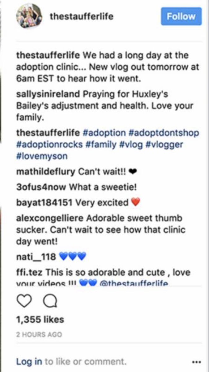 tbt to when she tagged a post about him with  #adoptdontshop