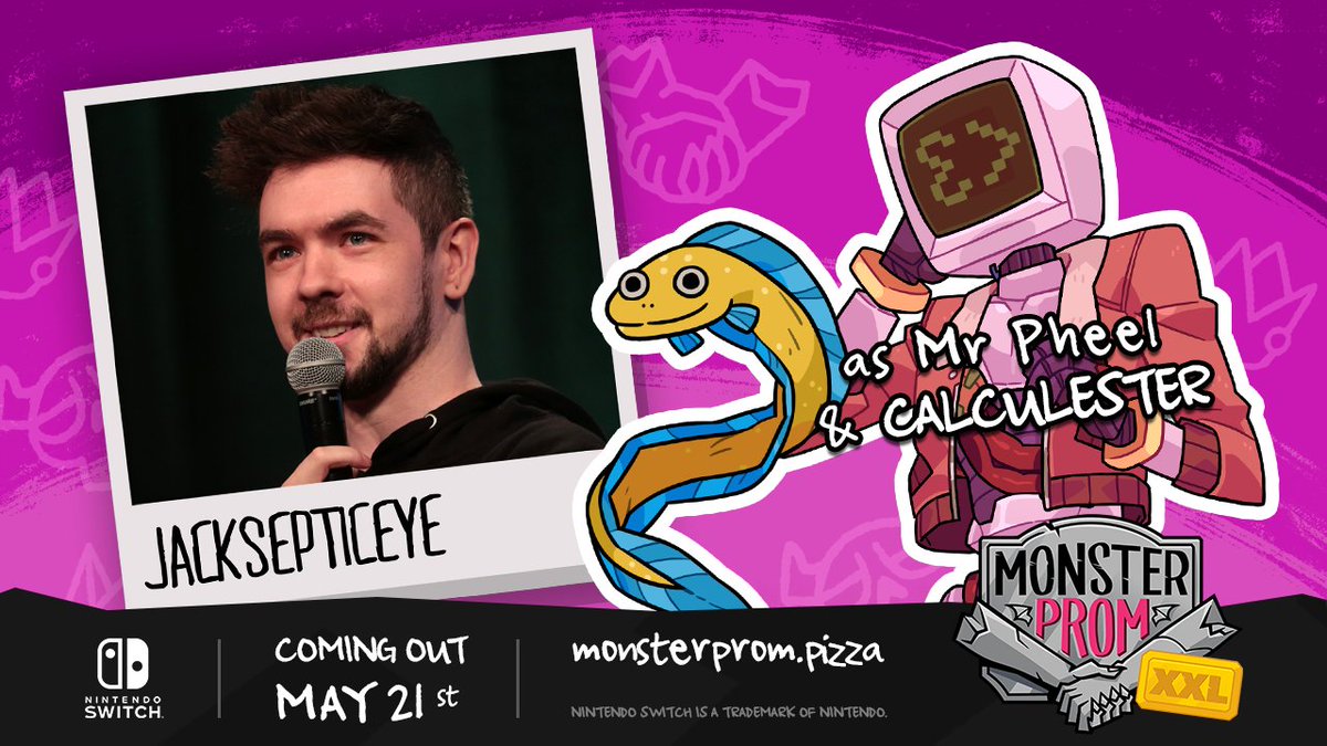 Be it a wholesome sentient computer or a vengeful eel hellbent on starting revolutions,  @Jack_Septic_Eye showed us his voice-acting chops with a spring in his step and a twinkle in his septic eye! 