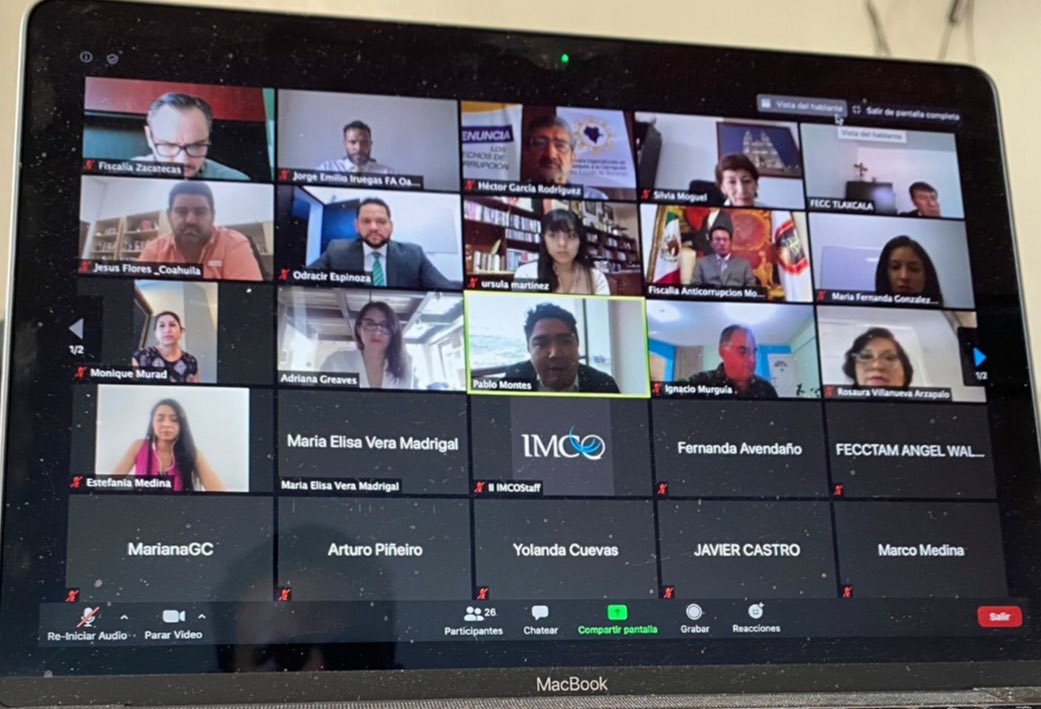 Sin fiscalías fuertes no habrá un real combate a la corrupción 🚨

Gracias a <a href="/conafamexico/">CONAFA</a> <a href="/Odra__sir/">Odracir Espinoza</a> y a todos los fiscales por iniciar esta gran alianza con <a href="/USAIDMX/">USAID México</a> <a href="/imcomx/">IMCO</a> y #Tojil  para levantar la voz de las Fiscalías Anticorrupción.