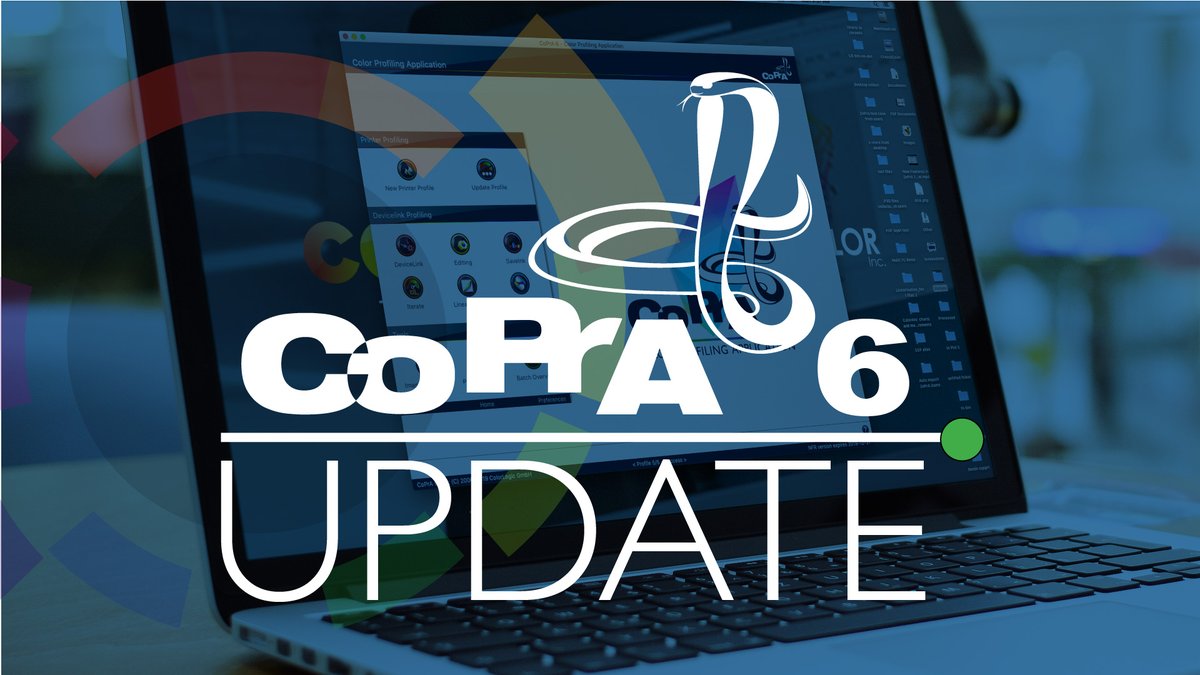 crossxcolorinc's tweet photo. ColorLogic CoPrA 6.0.3 update is now available. Update your CoPrA 6 for bug fixes & to have the latest in #ColorManagement #technology. This will also automatically update ColorAnt 6 with support for the #MYIRO-1, X-Rite #i1Pro3 & iO3. More info: https://t.co/n4OBLOKyTQ #profiles https://t.co/k82NlPXPAX
