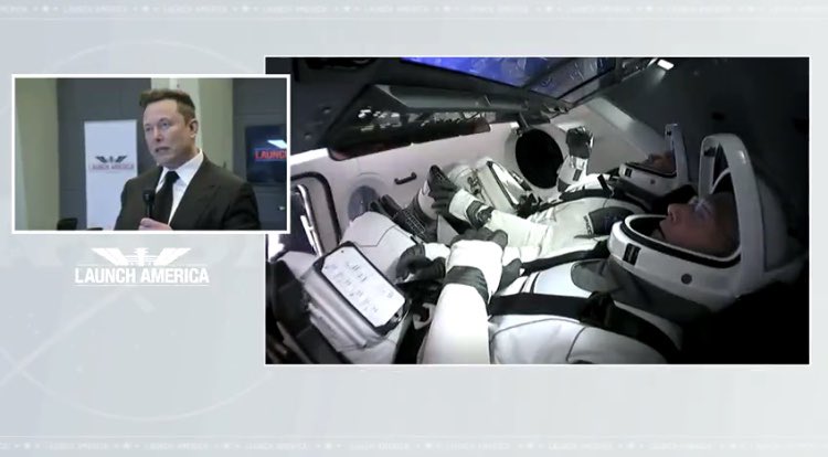 Fantastic! Same feelings are coming back from when I was a kid seeing Apollo 11! <a href="/elonmusk/">Elon Musk</a> <a href="/SpaceX/">SpaceX</a> <a href="/NASAJPL/">NASA JPL</a> #LaunchAmerica