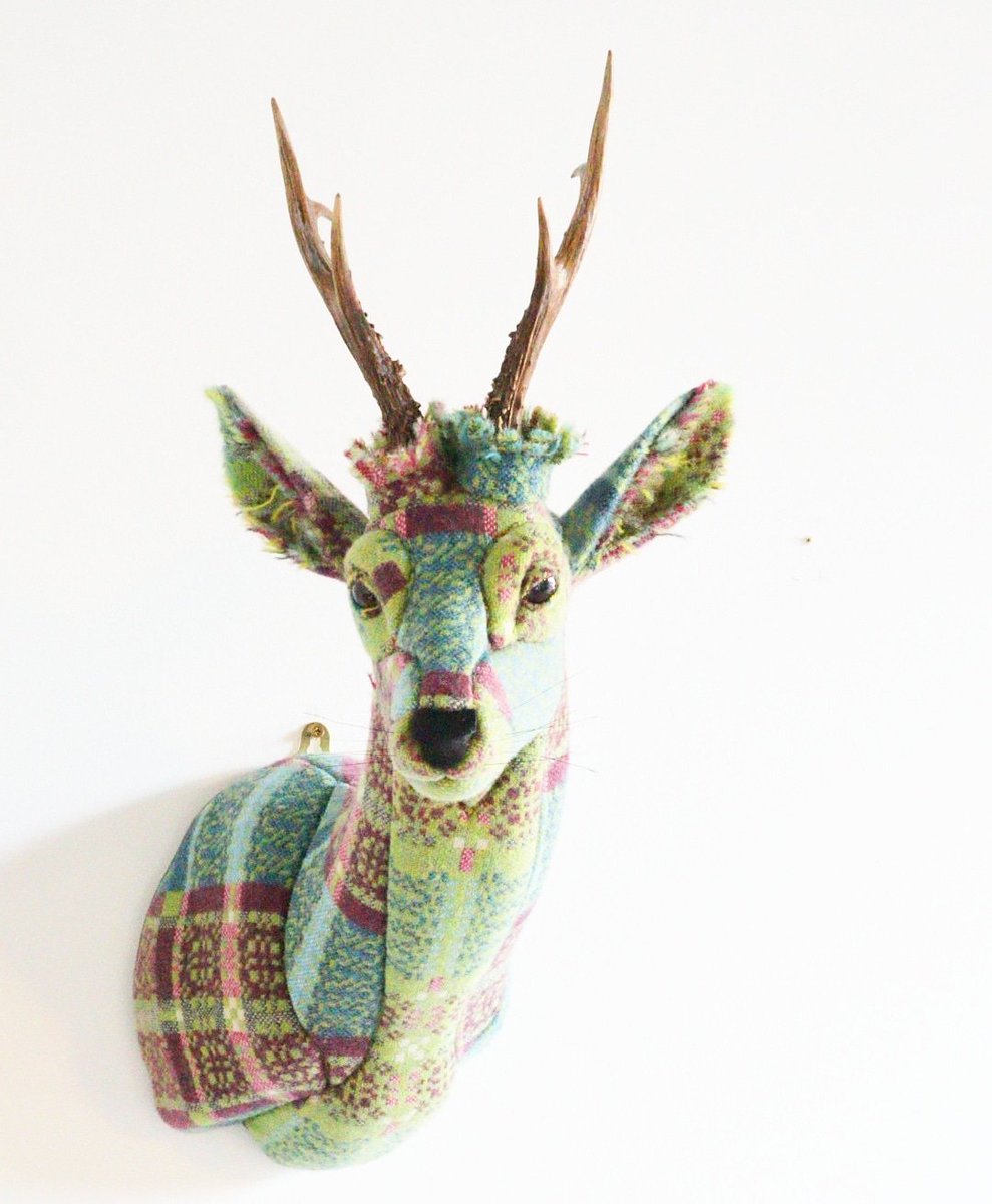 fauxidermy_uk's tweet photo. Roe Deer in melintregwynt Knot Garden Green. #melintregwynt #creatingfromisolation #welshmill #woveninwales @Campaignforwool https://t.co/daRoozwKJm