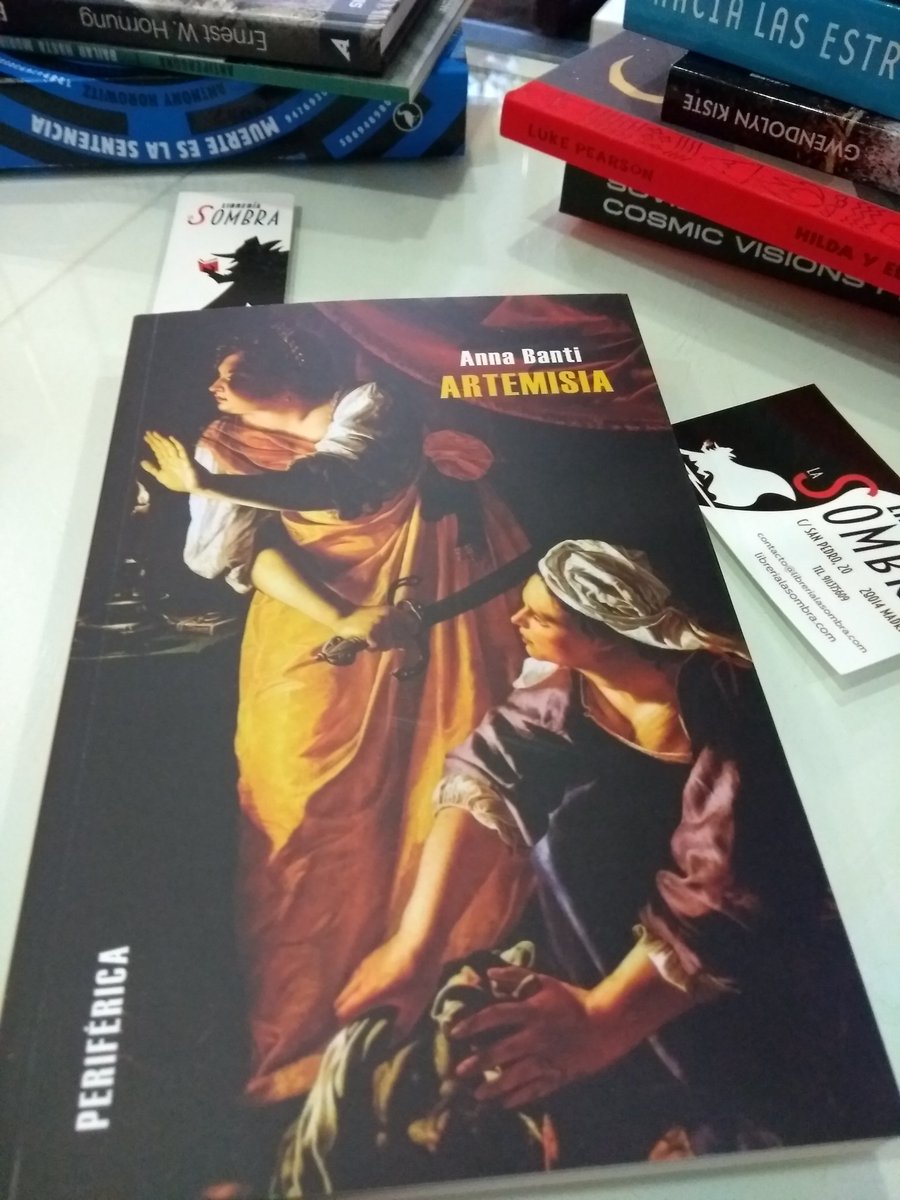LaSombraLibros's tweet image. ¡La vida Artemisia Gentileschi en una obra que surge de una novela bombardeada! Esta obra de Anna Banti que nos trae Periférica es muy especial. #NovedadesLibrescas #Reconectemos #ResistenciaLibresca