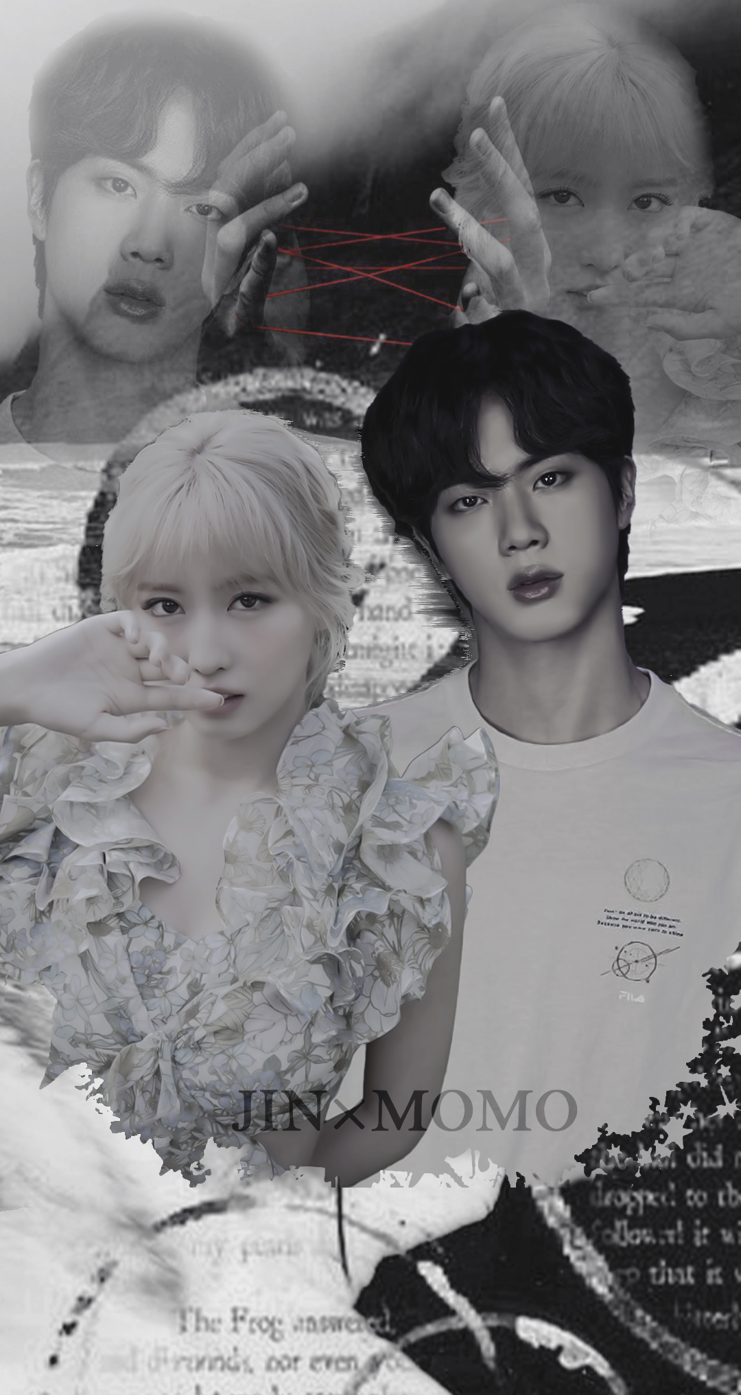 fulgur.~ on X: ♡Jin x Momo♡ #jin #momo #kpop #lockscreenbts  #lockscreentwice #lockscreen #kpoplockscreen #wallpapers #kpopwallpapers  t.cov0BBeurTjY  X