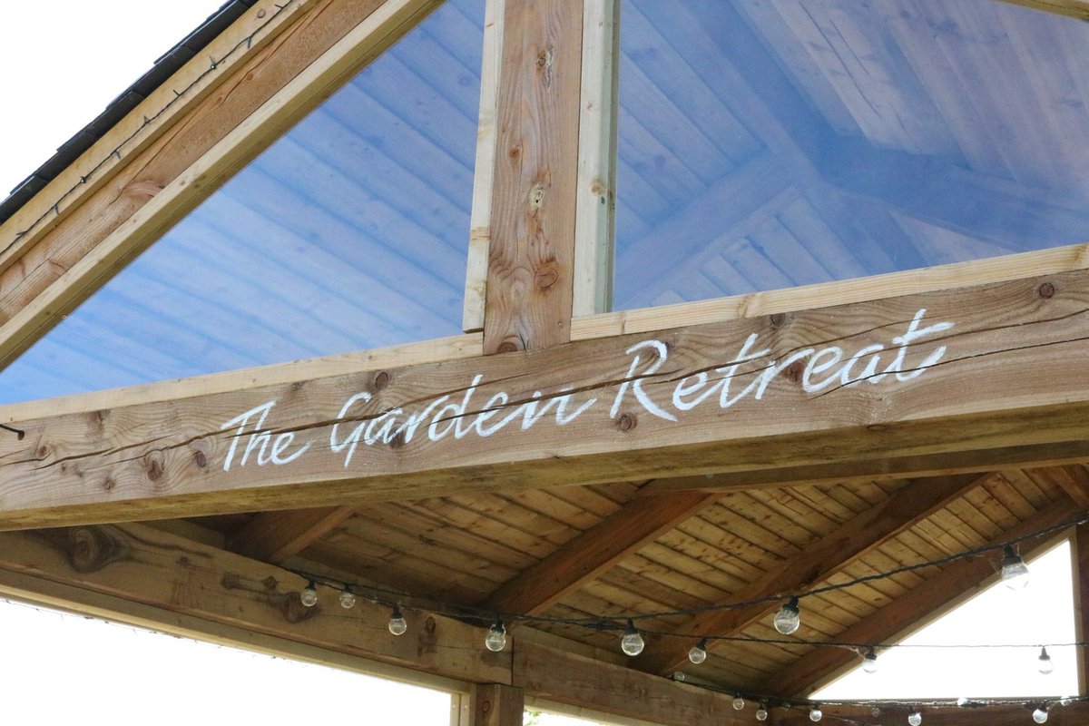 That's it, the new outside ceremony area 'The Garden Retreat' is complete

More pictures coming soon...