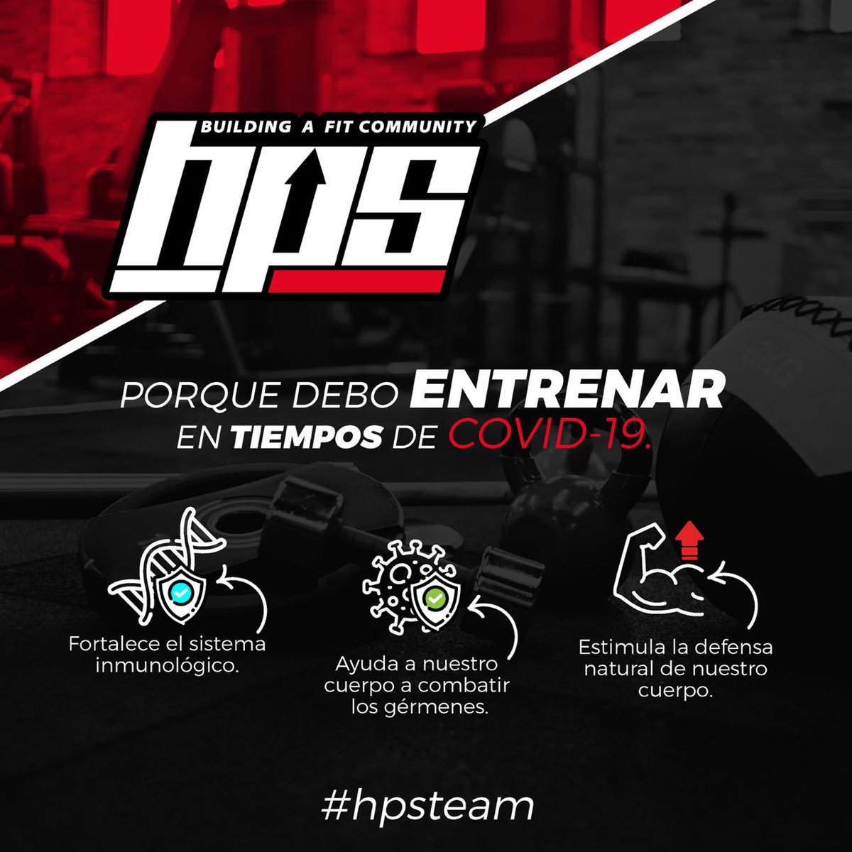 hpsteam1's tweet image. TU CUERPO TE NECESITA #hpsteam