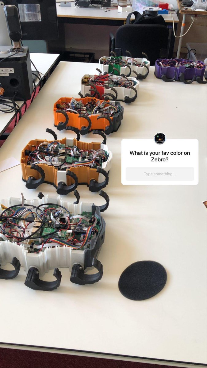 #Swarming at its infancy! 🥰
(Give your answer below 👇)

#tudelft #robotics #Moonshot