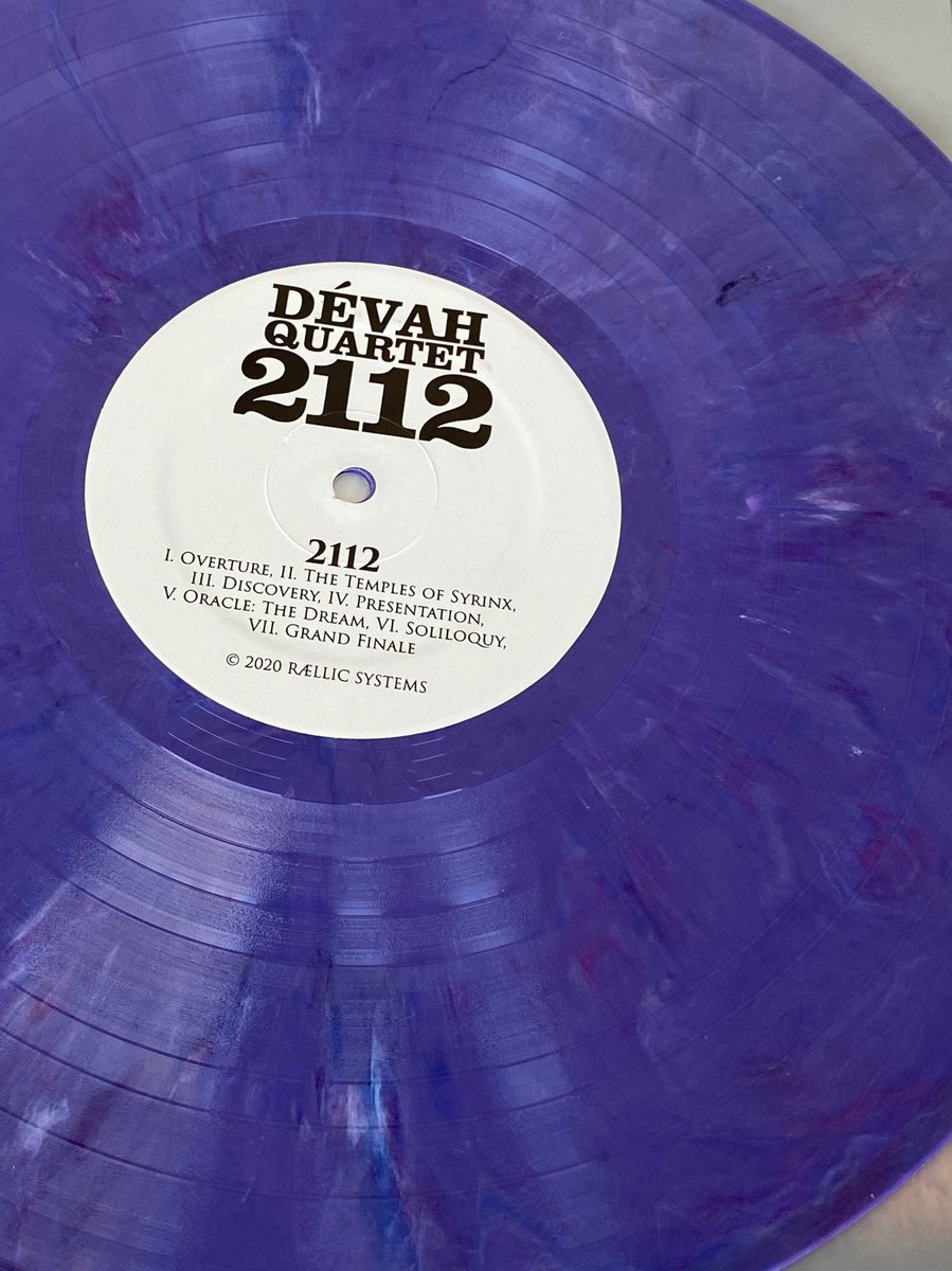 devahquartet's tweet photo. It is here!!! Our 2112 album on vinyl. 😭💕 How much do you love the swirls on the album itself? Thank you, @rushtheband , for giving us permission to cover your masterpiece ❤️🥂🎶 #rushfamily #vinyl #love @RushFamTourneys @vivien2112 @SheWolfMusic https://t.co/qe7r1Pmo57