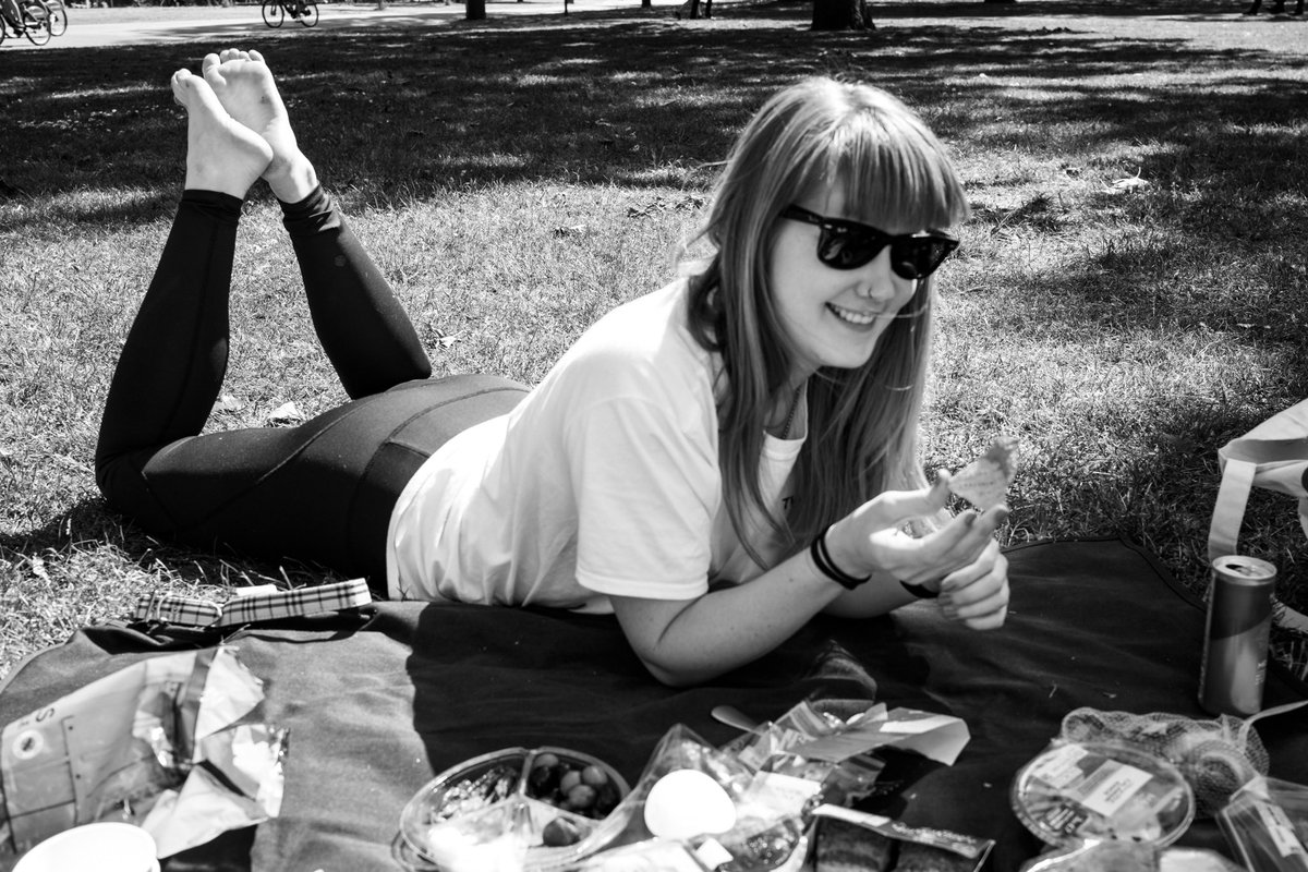 Picnicking in park with my good mate  @RhiannonJudithW. Thanks to the glorious spring weather, socialising one-to-one again is a joy. Londoners are flocking back to their green spaces, which are about to get even busier as summer arrives.  https://www.instagram.com/sebastianepayne&nbsp;