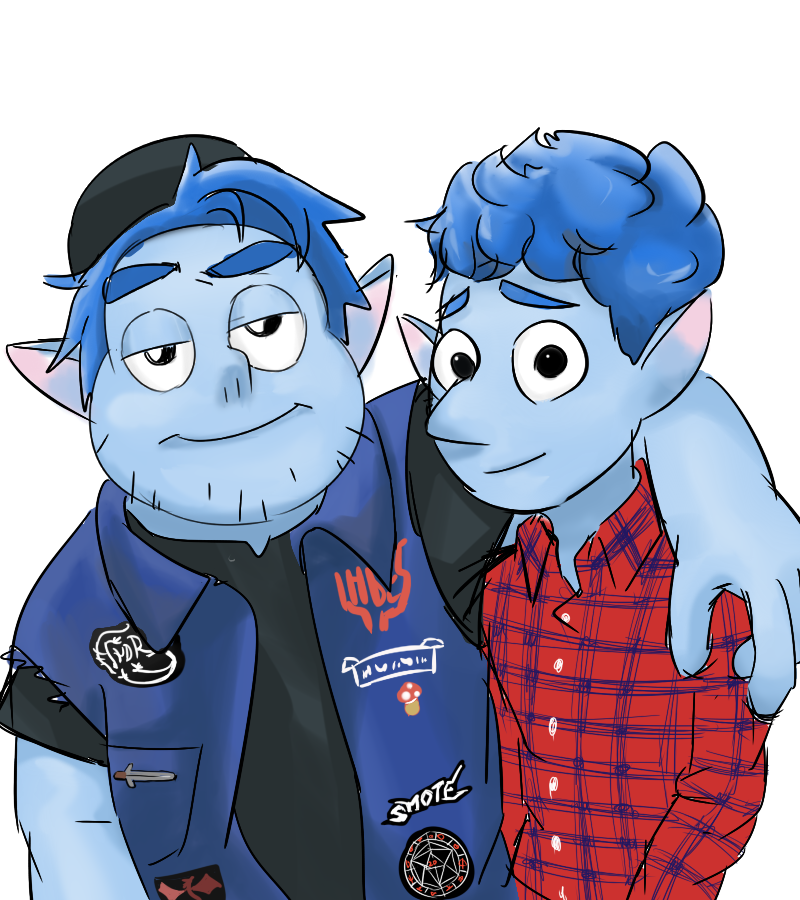 GreeeenTW's tweet photo. When I watched #ONWARD, they looked like that.
#StevenUniverse  #ChadSteven 

My master’s thesis should be funished in 20 days... but I really want to draw this, bye🙃 https://t.co/pysSqW4xRI