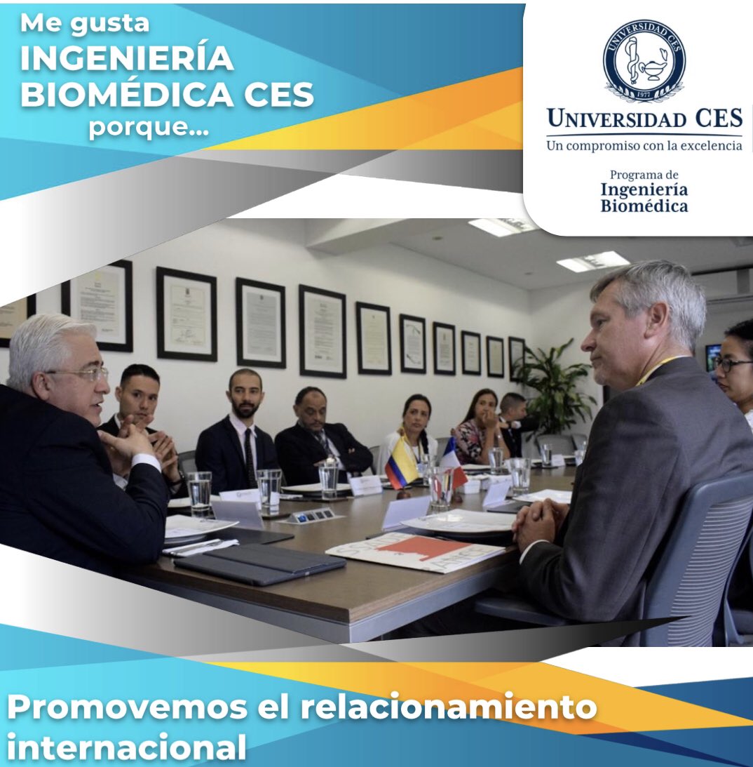 Promovemos la internacionalización entrante y saliente! Los biomédicos, al trabajar con tecnología, debemos estar en contacto con el resto del mundo: visita Señor Embajador Gautier Mignor 🇫🇷 el Dr Gary Sieck de la Clínica Mayo 🇺🇸#embajadafrancia #clínicamayo #internacionalización