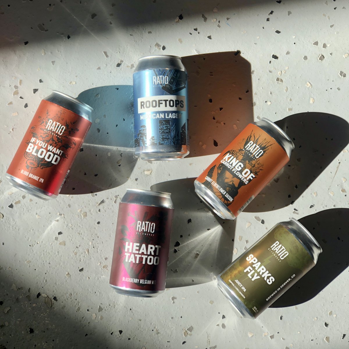 Something to brighten your day — one of our team's favorite local RiNo breweries is now available in cans! If you're ready to try something new, <a href="/ratiobeerworks/">Ratio Beerworks</a> The King of Carrot Flowers may just be the springtime ticket — a French-style Saison with carrot juice and elderflower