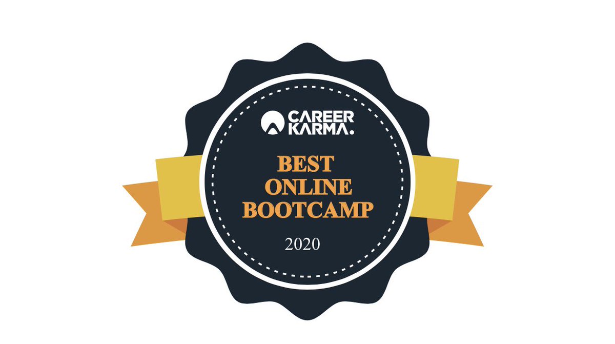 vschool_'s tweet photo. 1, 2, 3 and to the 4!
Honored to have been awarded 4 unique awards today by @Career_Karma 🙏🏽
- Best #CodingBootcamp
- Best #Online Bootcamp
- Best #WebDesign Bootcamp
- Best #IncomeShare (ISA) Bootcamp
This means the 🌍 to us
#100DaysOfCode #learntocode
https://t.co/vBgm8X9QNc https://t.co/aV3XQbKAyq