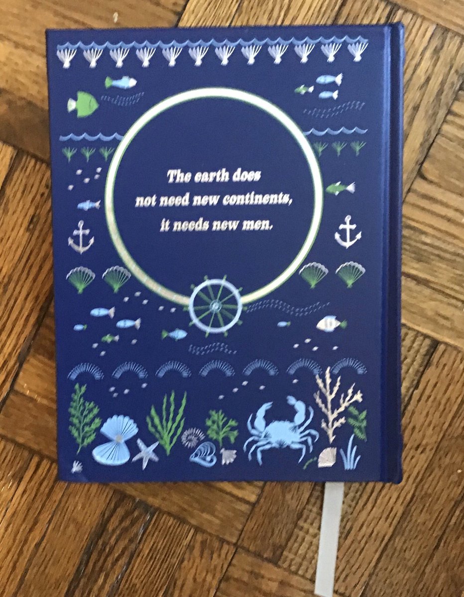 2) Twenty Thousand Leagues Under The Sea, Jules Verne. Printed by Sterling Publishing as a B&N exclusive. Cover&Endpapers by Bethan Janine Watson. ISBN 978-1-4351-6215-0.Another one with nice endpapers and silver pages. One of my favorite Verne stories,and it was like, $10.