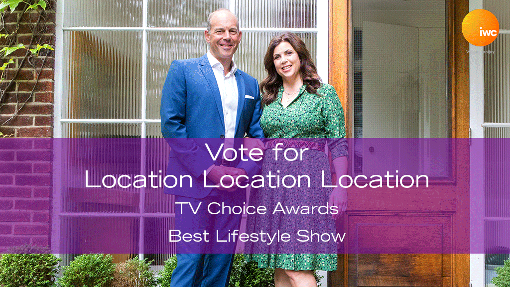 LocationCasting's tweet photo. 🏆 We've been nominated for Best Lifestyle Show in the TV Choice Awards 🏆

Show your support for @KirstieMAllsopp and @PhilSpencerTV by voting HERE 👉 https://t.co/Wdn3Uzd5IK  
An @IWC_Media Production 
#TVChoiceAwards #C4Locations #LocationLocationLocation https://t.co/eDXnt5irWq