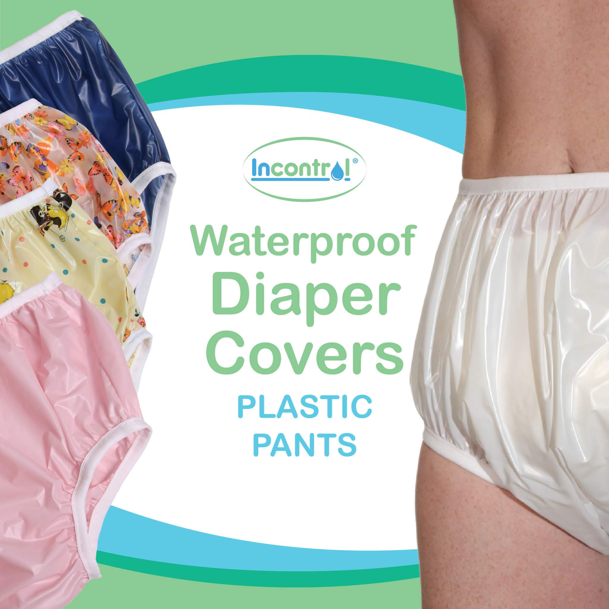 InControlDiapers on X: Protective Waterproof pants are an essential  accessory for anyone who deals with incontinence. Plastic Pants are great  for protecting against leaks!  #incontinence  #adultdiapers #diapercover #plasticpant