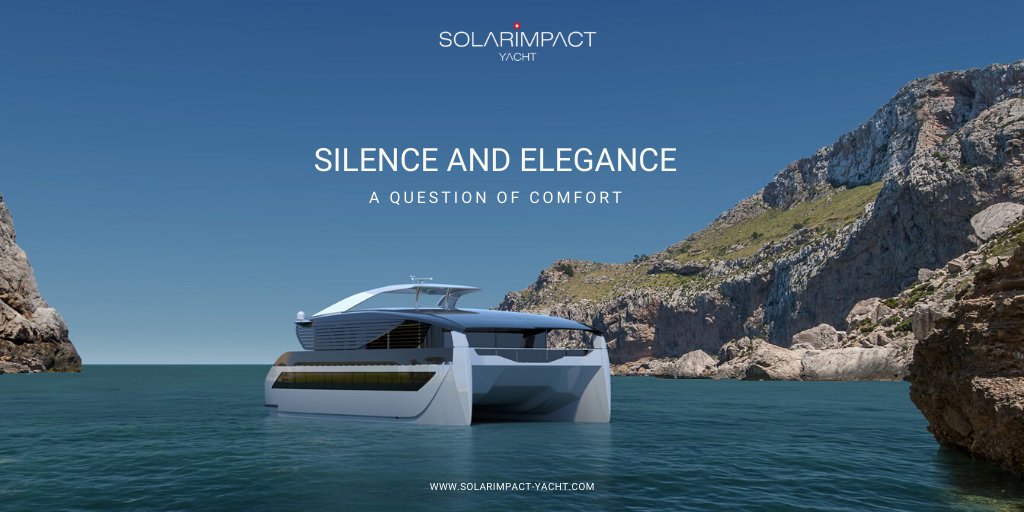 The SICAT 80 
Silence and Elegance – a question of comfort

#Solarimpactyacht #emobility #yacht #boats #solar #elegance #solaryacht #yachtworld #yachting #solarpower #sunpower #greenenergy

Design by Roland Friedberger