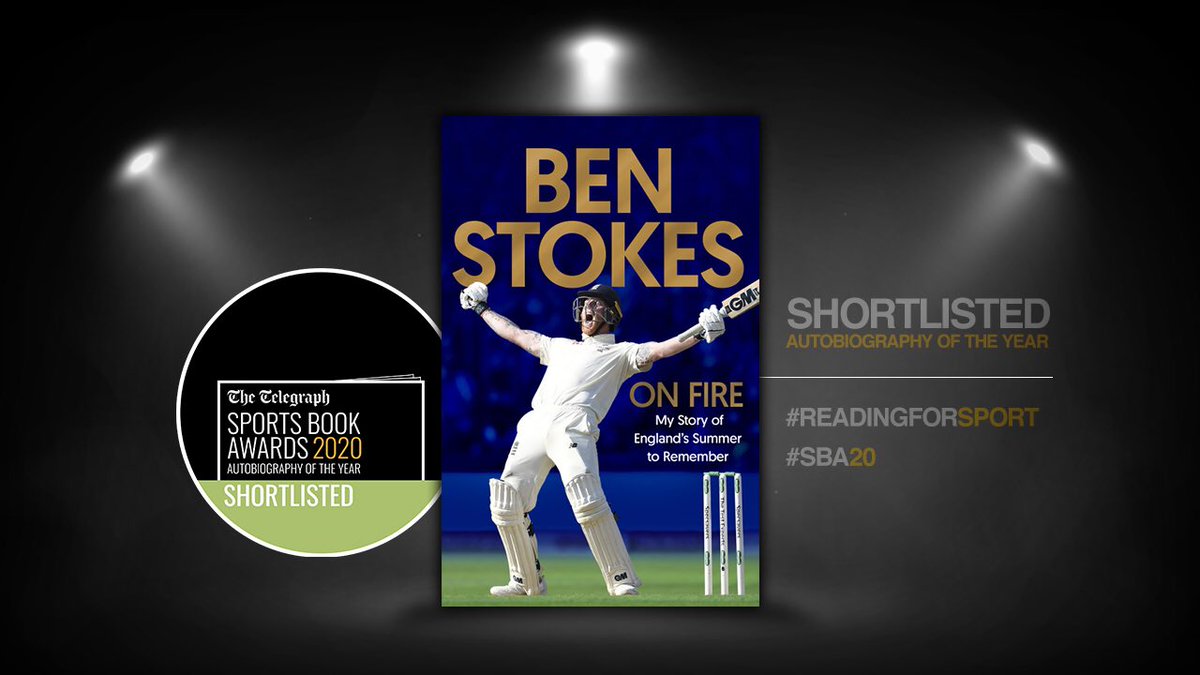 📚 Congratulations to @jimmy9 & @benstokes38 who have been shortlisted for Autobiography of the Year @sportsbookaward.

#ReadingForSport #SBA20
