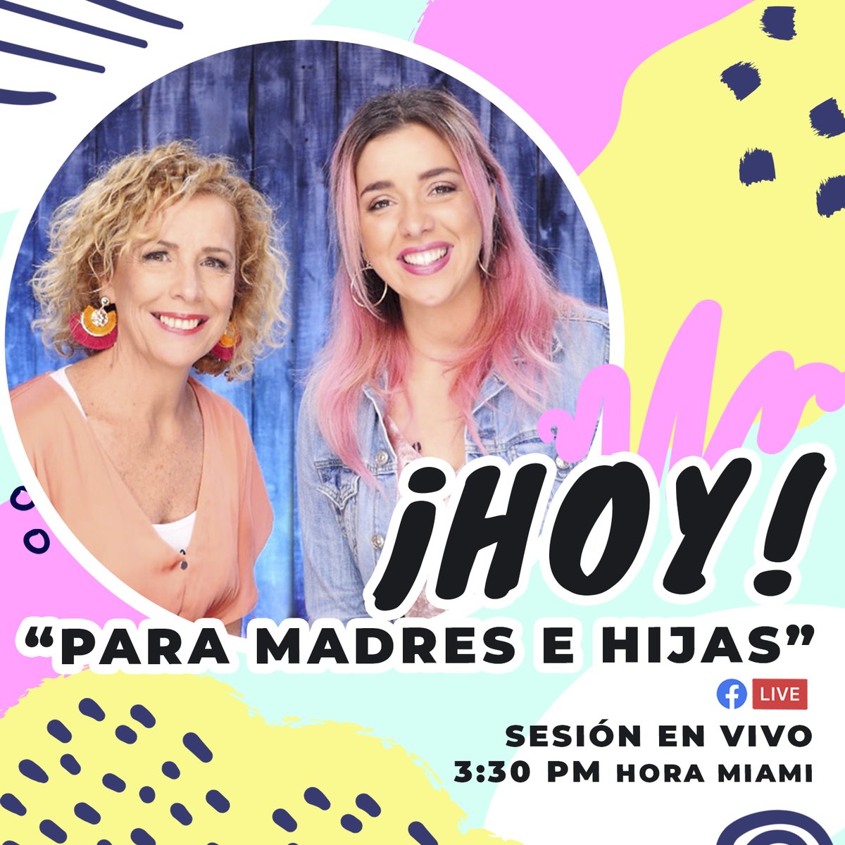 CandydeMaa's tweet photo. ¡Prepárate para que HOY nos tomemos UN CAFECITO JUNTAS para celebrar a las madres e hijas! ☕️💕 Estaré en una sesión en vivo con mi hija Melody Joyce 😍
🔻
Te espero a las 3:30pm (hora de Miami) en mi perfil oficial de Facebook.
¡Tendremos sorpresas y regalos! https://t.co/1WiZ1EO9my