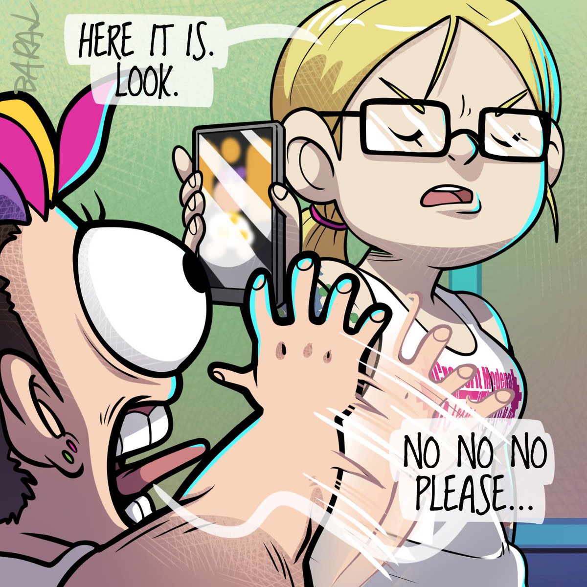 Bara_shark's tweet photo. Wednesday's comic
#comics #comic #comicstrip #vignette #fun #mylife #clipstudio #clipstudiopaint  #color #colorful #coloredhair #rainbow #rainbowhair #crossfit #crossfitmodena @CrossFitModena #squat #snatch #squatsnatch #weightlifting #barbell #expectationvsreality #gym #fitness https://t.co/nLJ1vnnIwY