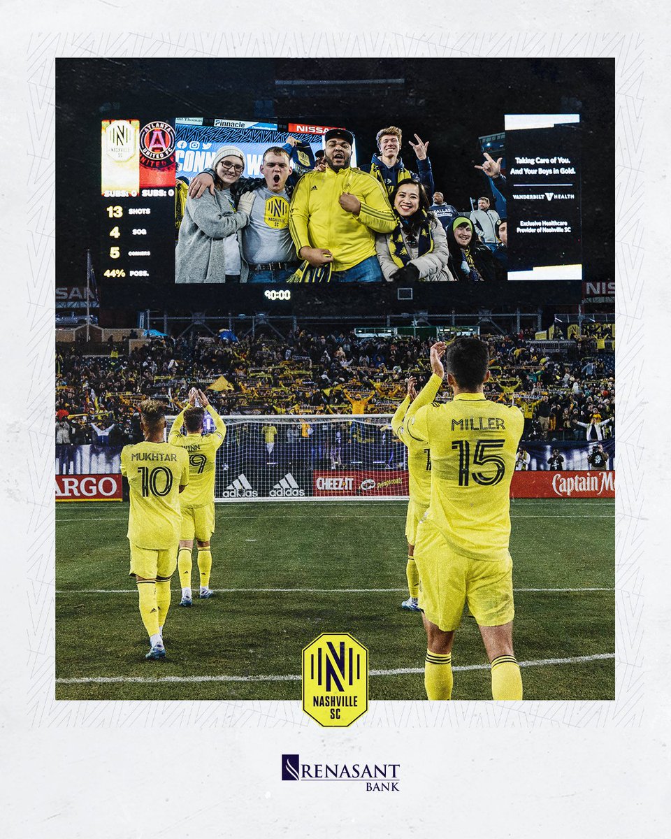 NashvilleSC's tweet photo. Miss out on last week's Jumbotron Wallpaper Wednesday pres. by @renasant? You've got another chance today.
Fill out this form with your email and a photo, and we'll put you on the Nissan Stadium jumbotron.
π: https://t.co/C29c41jEvx
#EveryoneNside https://t.co/KS7MEskrUQ