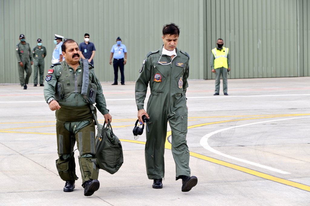 He flew his legendary mission in 1971 from Srinagar while serving in 18 Sqn. The Squadron also has the unique distinction of inducting two HAL built fighters that too in Sulur- the Ajeet and now the Tejas.