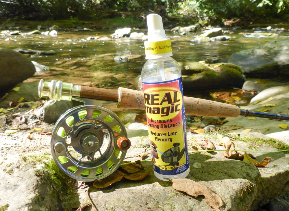 Did you know that Real Magic works great as a fly line conditioner? #flyfishing #troutfishing