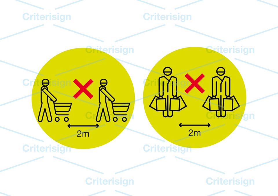 CritsdeCriteri's tweet photo. Reactiva el teu negoci de forma segura. A #Criteri dissenyem senyals i instal·lem vinils adhesius en menys de 72 hores. Contacta amb nosaltres i explica’ns què necessites.

https://t.co/VONuvlAxLK 

#CriteriSign #DissenyGràfic #Senyalètica #Señalética #Desconfinament https://t.co/PzGP55qsdi